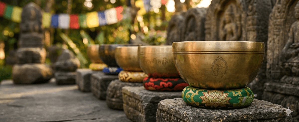 Classic Yogini Singing Bowls: Handmade in Nepal - Healing Singing Bowl