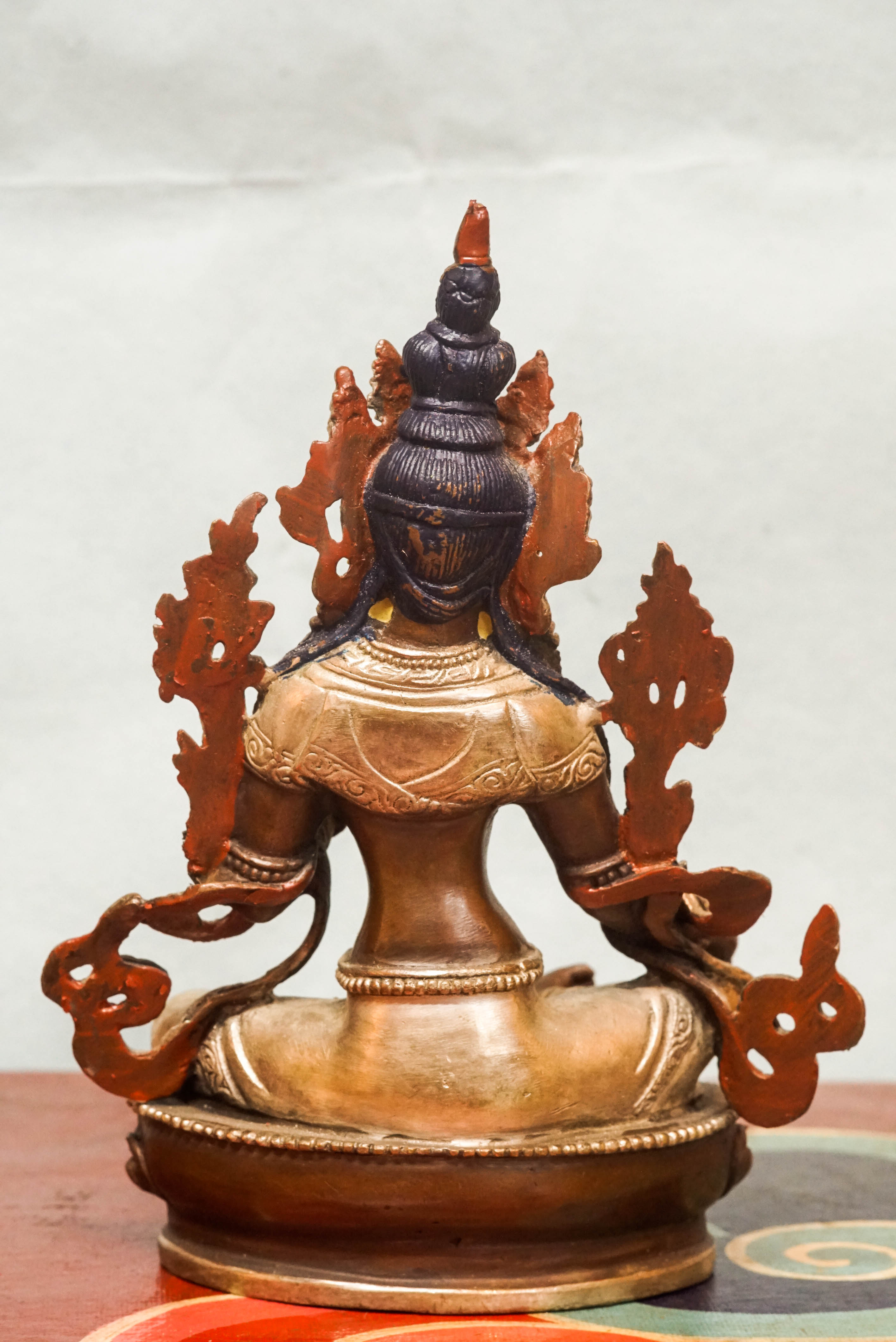 Green Tara statue, embodies swift compassion and spiritual protection. She invites courage and healing into your home or meditation space.