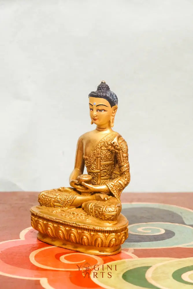 Buddha statue of inner peace, it depicts the Buddha in a calm meditation or teaching posture. This statue inspires mindfulness, spiritual growth, and inner harmony in any sacred environment.