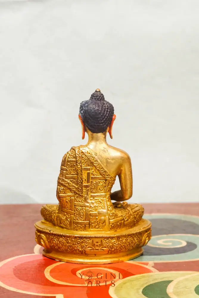 Buddha statue of inner peace, it depicts the Buddha in a calm meditation or teaching posture. This statue inspires mindfulness, spiritual growth, and inner harmony in any sacred environment.