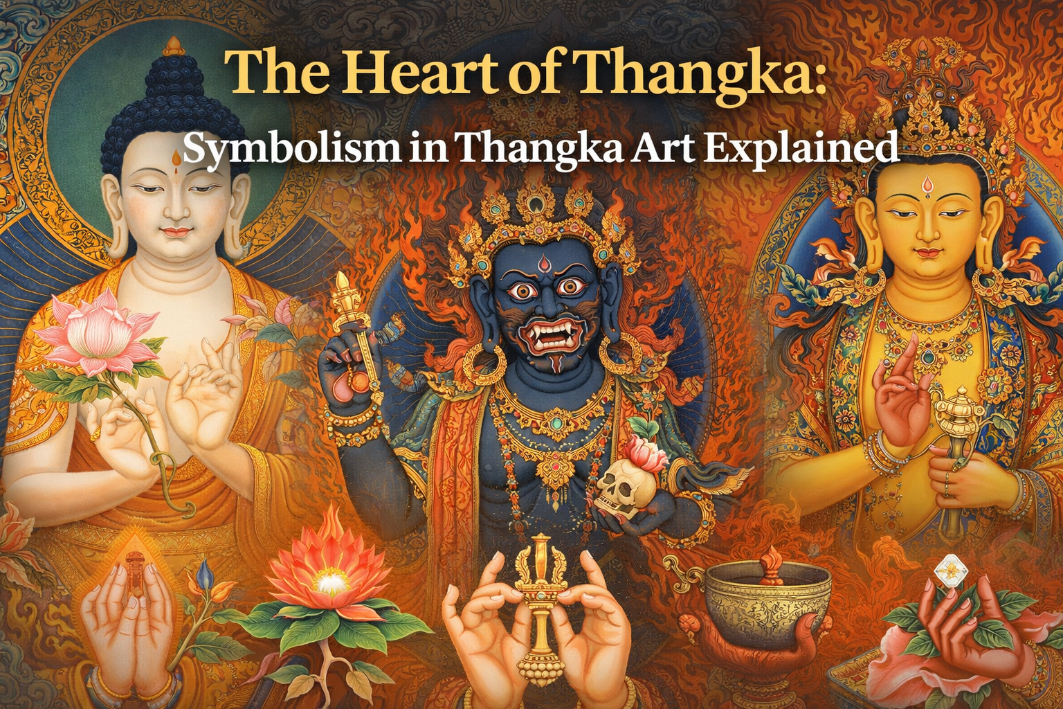 The Heart of Thangka: Symbolism in Thangka Art Explained
