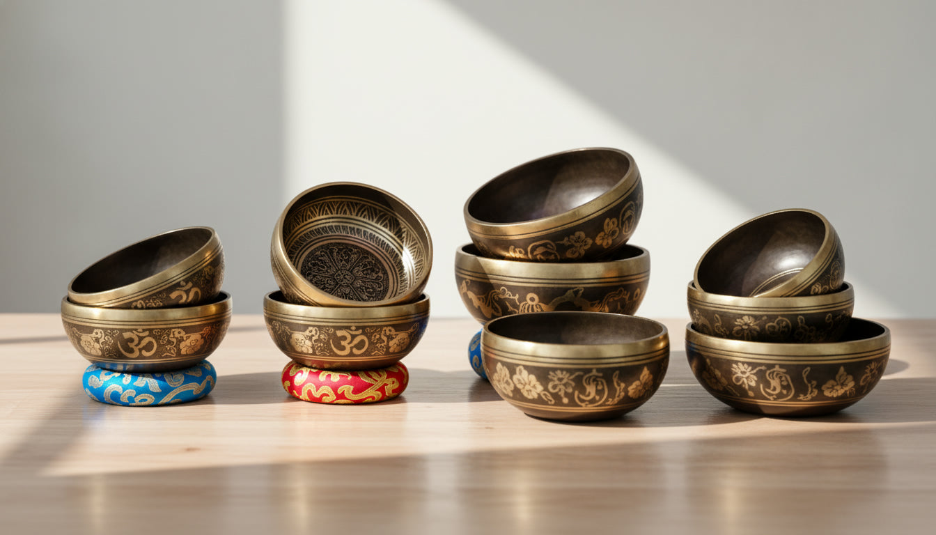 Engraved Singing Bowl