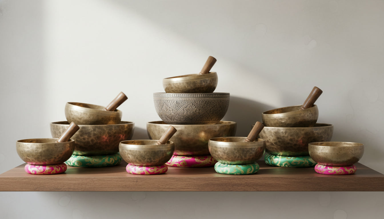 Semi-Antique Singing Bowl