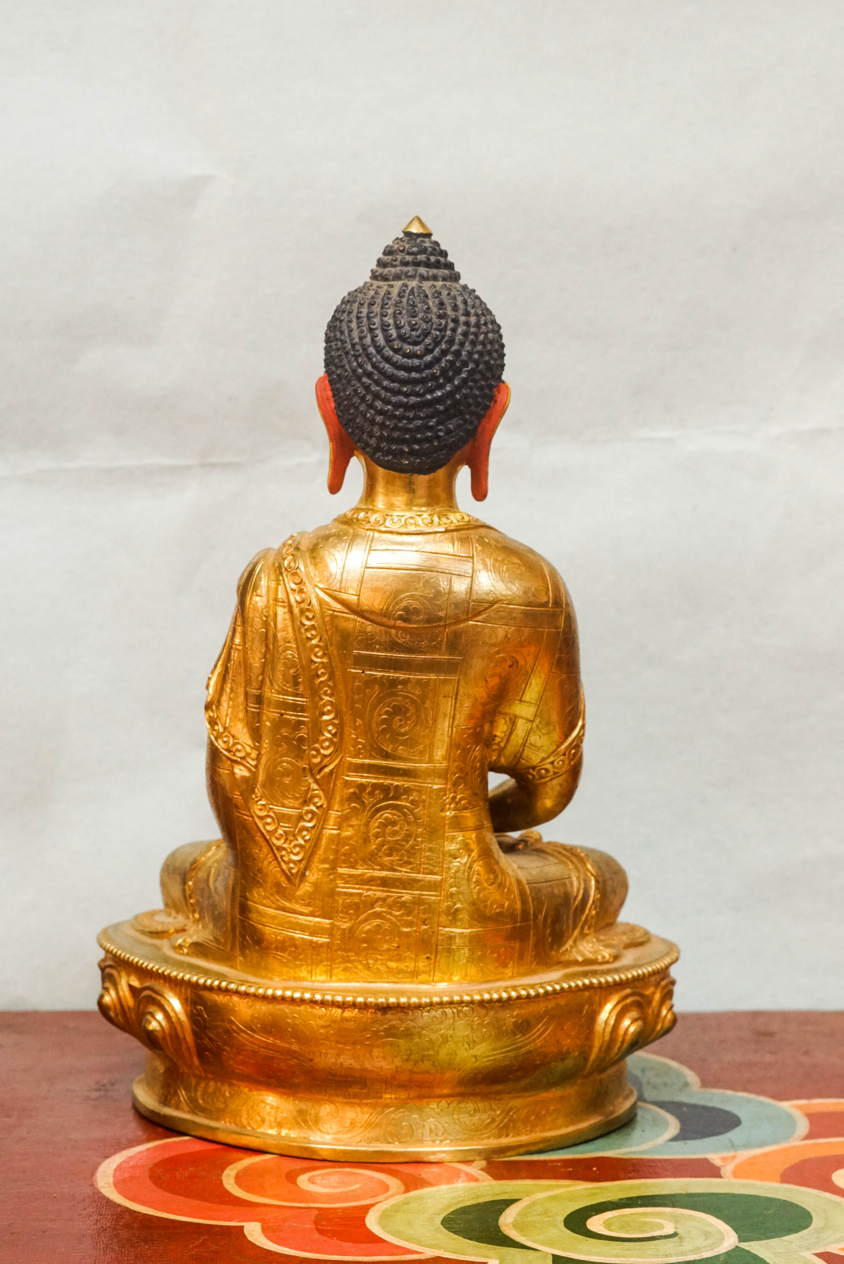 Buddha statue known as ideal for altars or meditation spaces, encouraging peace, compassion, and inner focus.