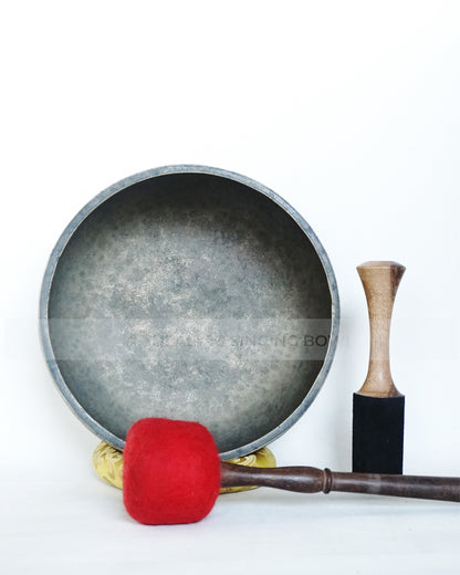 Semi-Antique Handmade Jambati Singing Bowl – Authentic Sound from the Himalayas