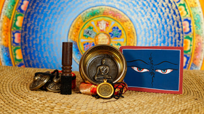Buddha Singing Bowl Set – Buddhist Meditation & Ritual Combination