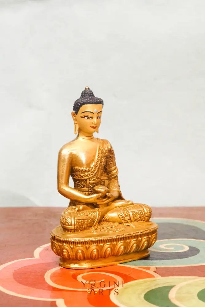 Buddha statue of inner peace, it depicts the Buddha in a calm meditation or teaching posture. This statue inspires mindfulness, spiritual growth, and inner harmony in any sacred environment.