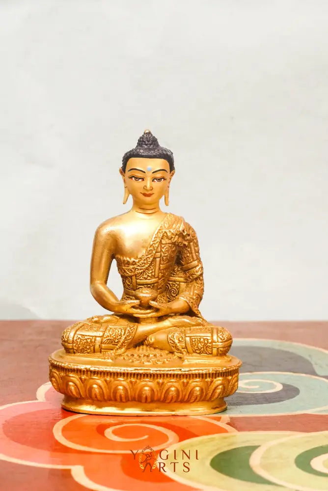 Buddha statue of inner peace, it depicts the Buddha in a calm meditation or teaching posture. This statue inspires mindfulness, spiritual growth, and inner harmony in any sacred environment.