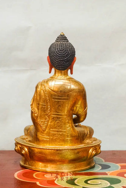 Buddha statue known as ideal for altars or meditation spaces, encouraging peace, compassion, and inner focus.