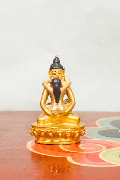 Statue of Buddha Shakti, depicting a serene Buddha figure in a meditative pose, adorned with symbolic ornaments and traditional attire.