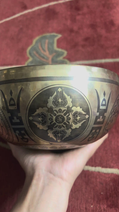 Dragon & Phoenix Singing Bowl