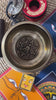 Buddha Mandala Bronze Singing Bowl with raised seated Buddha design and traditional engraved patterns